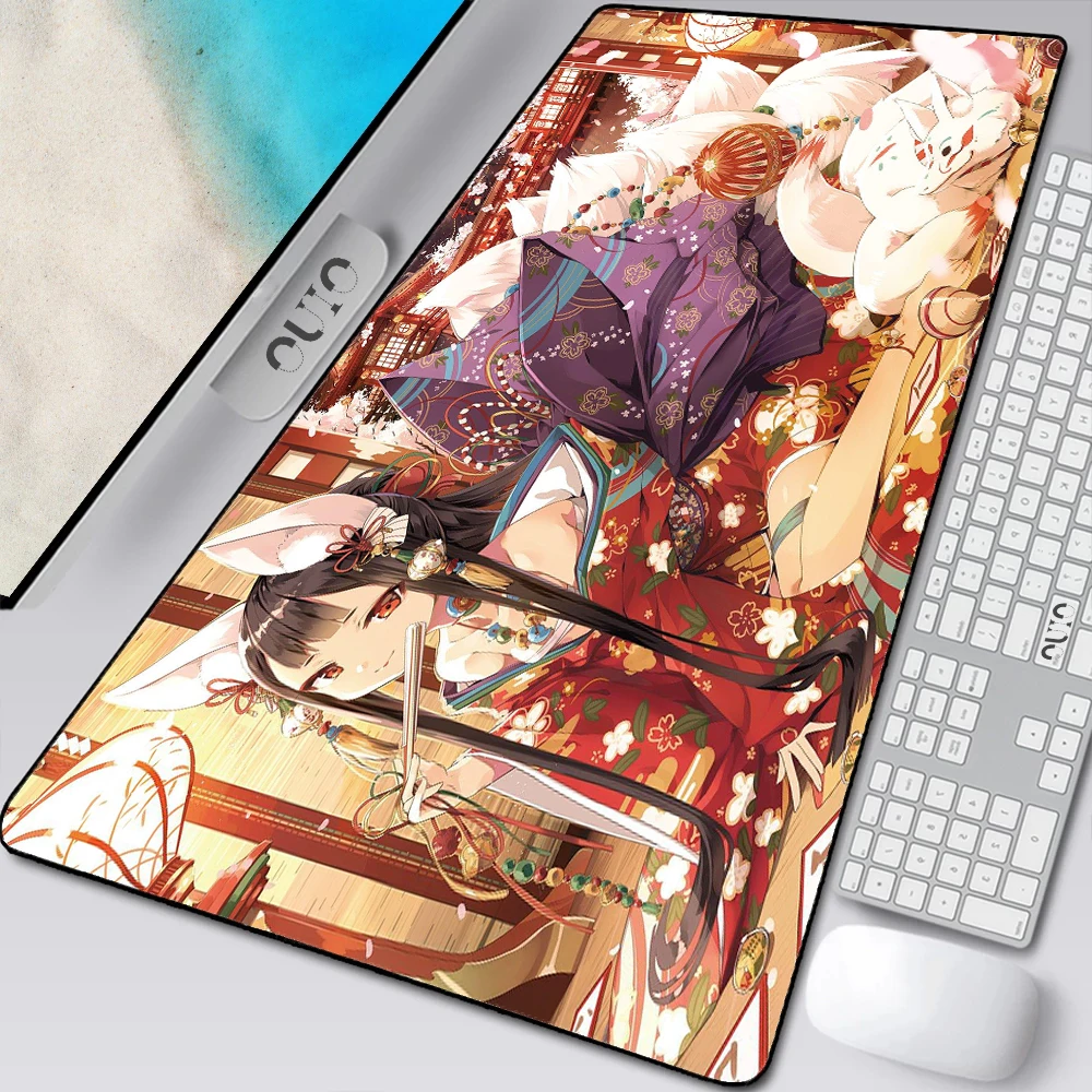 

Милый большой коврик для мыши с аниме девушкой, ПК, игровая консоль, коврик для мыши, клавиатура, Настольный коврик для мыши, коврик для мыши ...
