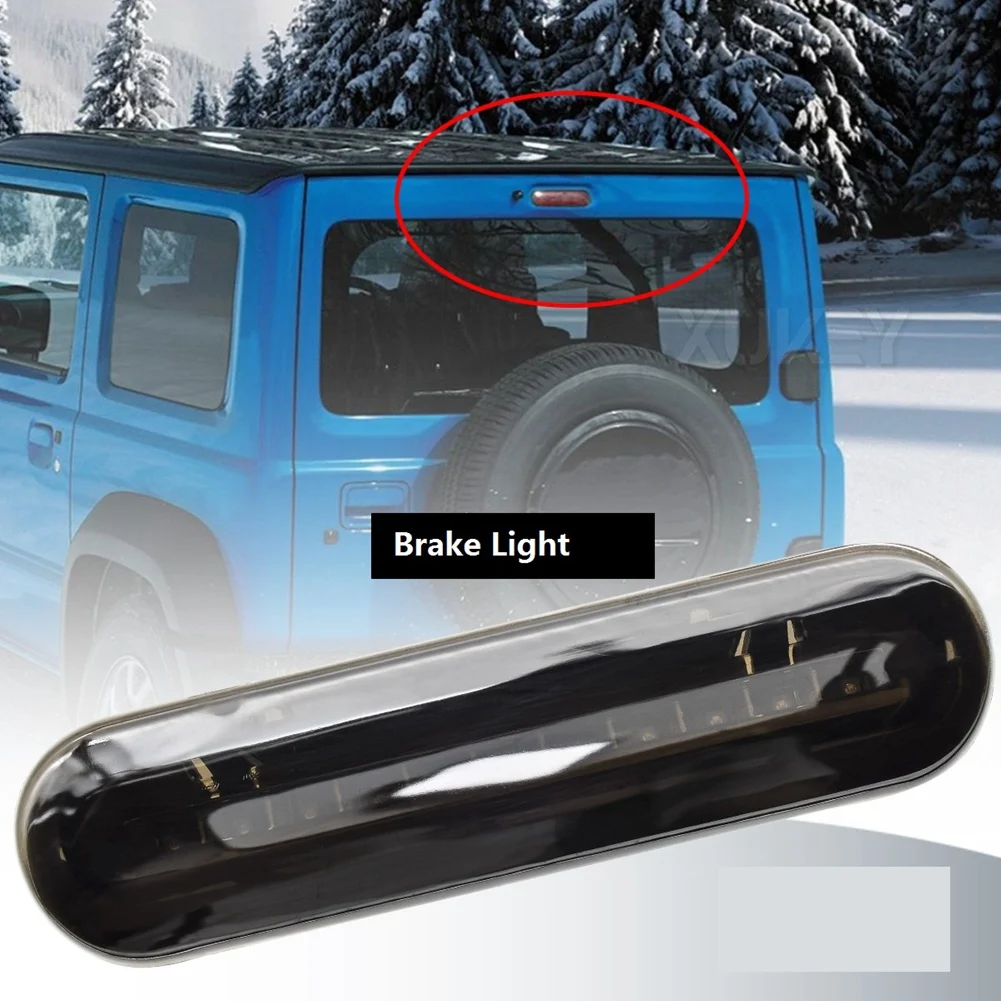 Фонарь заднего тормоза для Suzuki Jimny JB64 JB74 2019-2021 черный корпус красный цвет
