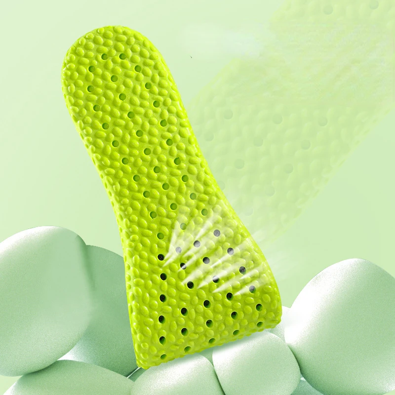 Memory Foam Insoles for Shoes Sole Mesh Deodorant Breathable Cushion Running Insoles for Feet Man Women Orthopedic Insoles