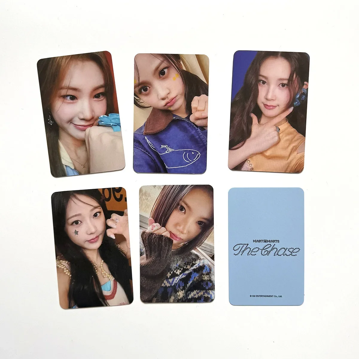 Фотокарты KPOP Hearts2Hearts The Chase Album KTown4U Store Карты Benefit Jiwoo Carmen Yuha Stella Juun Ye-on H2H Коллекция фанатов (art.: 3920cf472dc87) - 3920cf472dc87