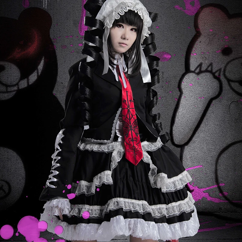 Danganronpa Celestia Ludenberg Cosplay Costume For Women Girls C150K228