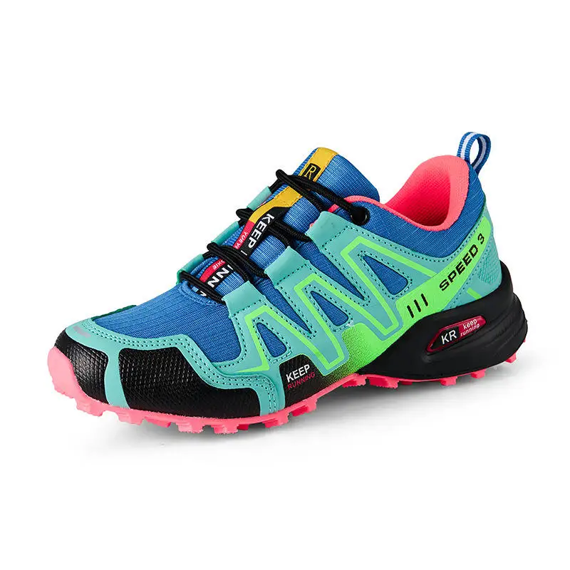 

DAFENP Hot Sale Anti Slip Mountain Hiking Shoes Women's Climbing Shoes Hiking Shoes Women bicycle shoes riding shoes 36-42