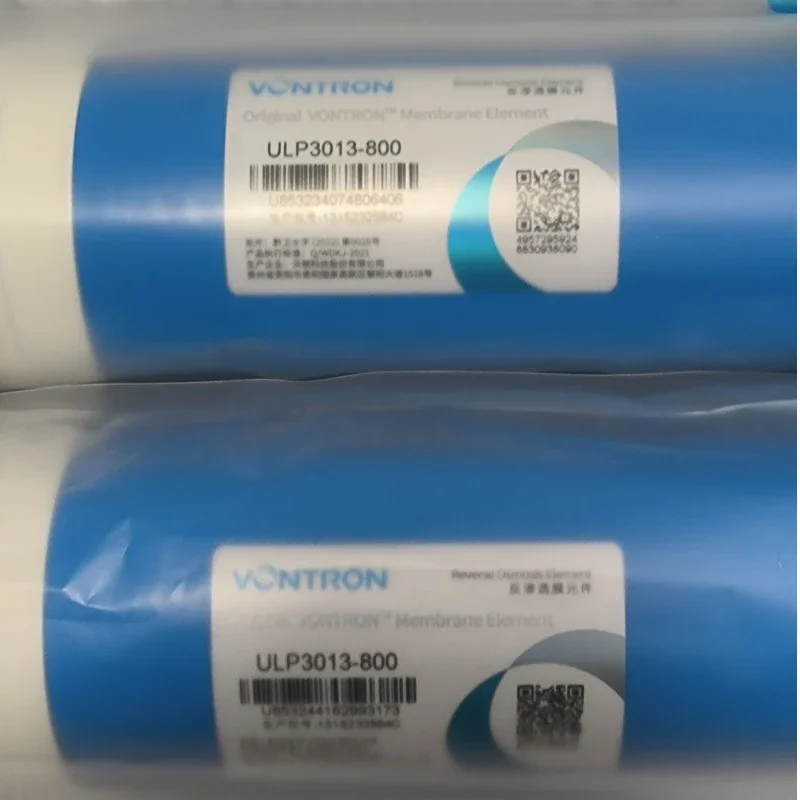 Фото 2 шт. 800 gpd оригинальный NSF vontron фильтр обратного осмоса обратный осмос ULP 3013-800G RO мембрана кухонный очиститель воды детали №2