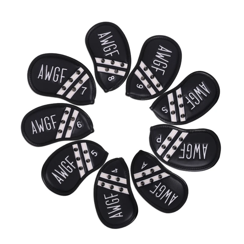 

9 шт., металлические головные уборы для гольфа