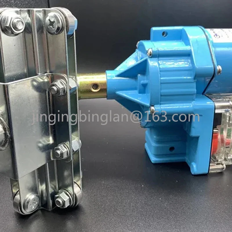 Вентиляционные шторы постоянного тока 24 В, рулонный электродвигатель мощностью 100 Вт, рулонная пластиковая пленка для теплицы, электрическая машина для производства ветровой пленки,