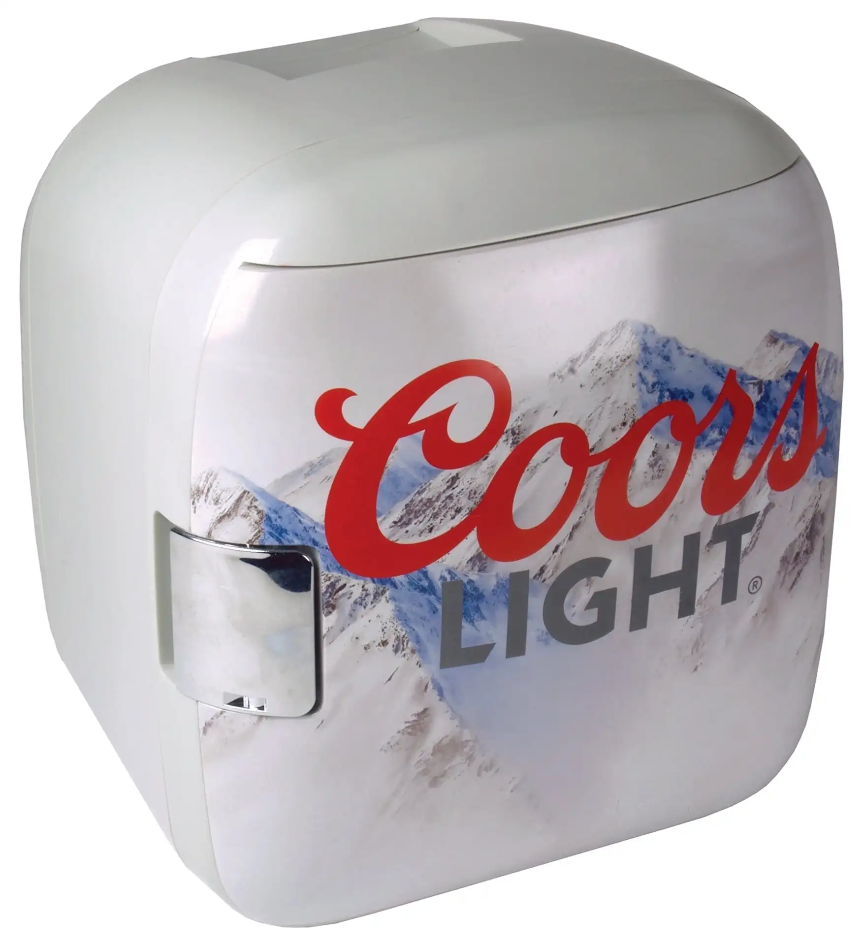 Mini fridge 12 Can Portable Mini Fridge 12V DC 110V AC Cooler/Warmer 7.9L (8.3 qt), Personal Travel Fridge for Beer Snacks Lunch