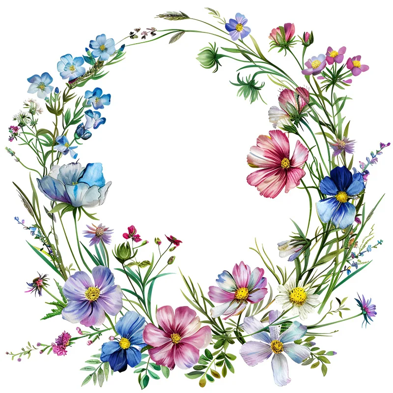 

Т2342 # Наклейки с красивыми цветами, съемные наклейки на стену, виниловые автомобильные наклейки для декора ванной комнаты, наружного использования в помещении