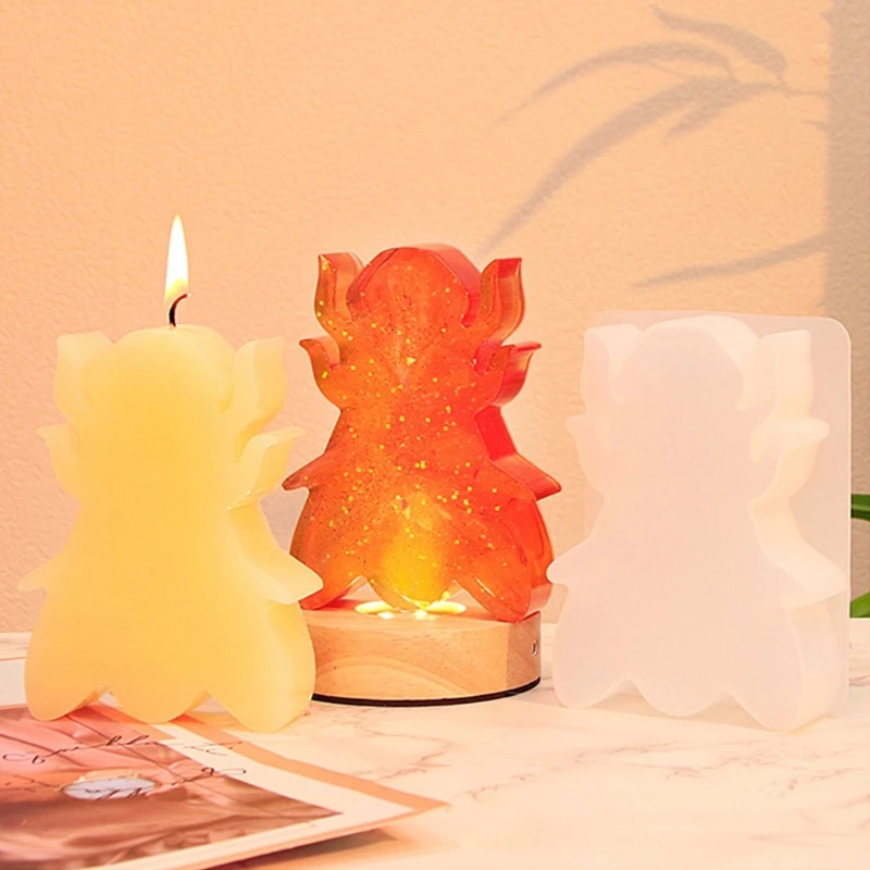 Силиконовые формы для свечей и насекомых выпечки своими руками отливки комаров