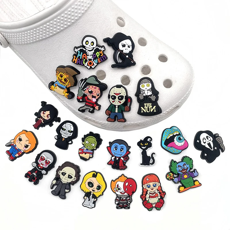 Jibz Shoes Charms Collection Series for Kid Jibz Cartoon Cute Sandals Accessories DIY Sneakers Decoration Buckle for Colgs