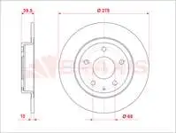 

For AE0948 brake disc rear 6 12