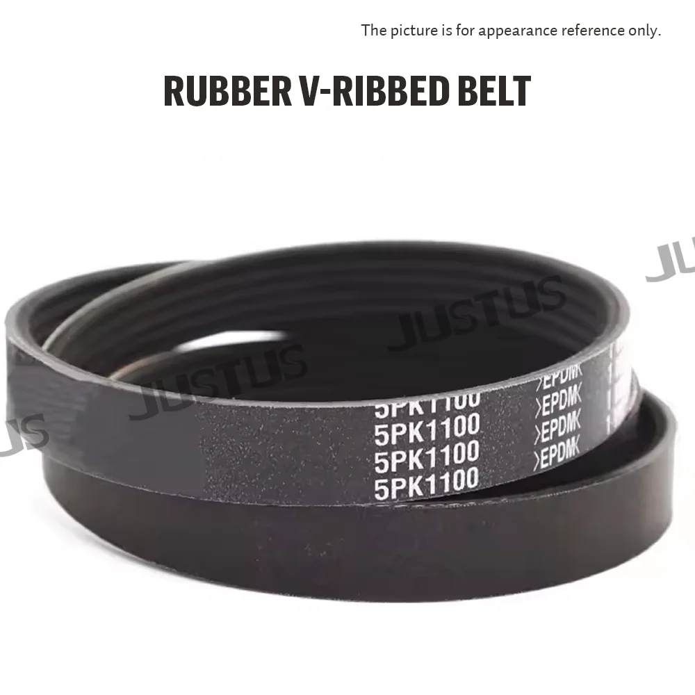 Фото Резиновый многоручьевой ремень PK V-Ribbed (4PK-12PK), длина=PK1580-PK1850, для промышленных трансмиссионных ремней, бесплатная доставка №2