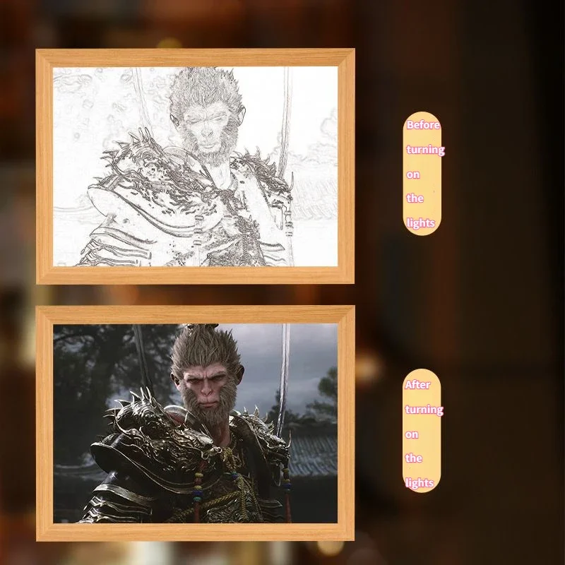 Популярная Аниме игра чёрный миф Wukong Jin Gu Обезьяна Король судьба человек Чжу