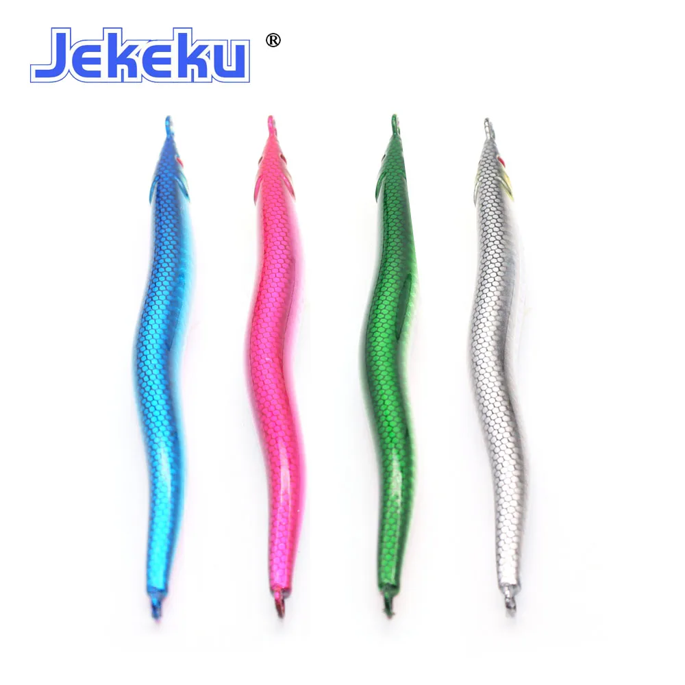 JEKEKU, новинка, 5 шт., металлическая искусственная приманка для рыбной ловли, 120 г, 150 г, искусственная приманка для рыбной ловли, медленная приманка для морской и соленой воды