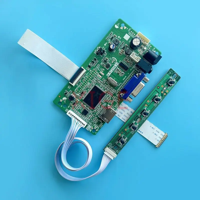 

LCD Monitor Controller Driver Board Fit LP173WF4 LP173WF5 1920*1080 Laptop Screen HDMI-Compatible EDP 30-Pin 17.3" VGA DIY Kit