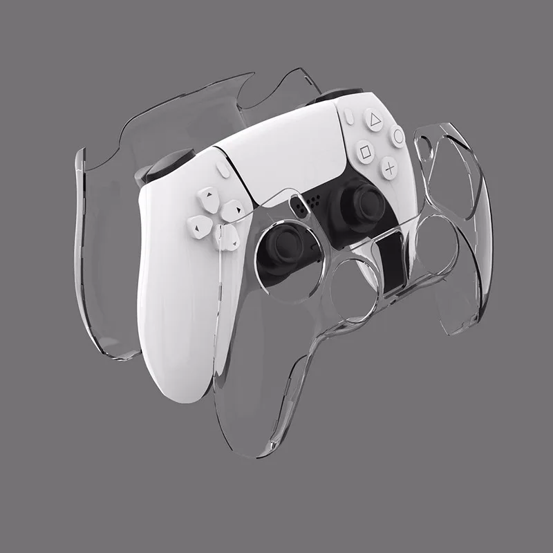 

Game Handle Transparent Protective Shell For PS5 PC Cover Ultra Slim Protector Case For PlayStation 5 Controller Accessories