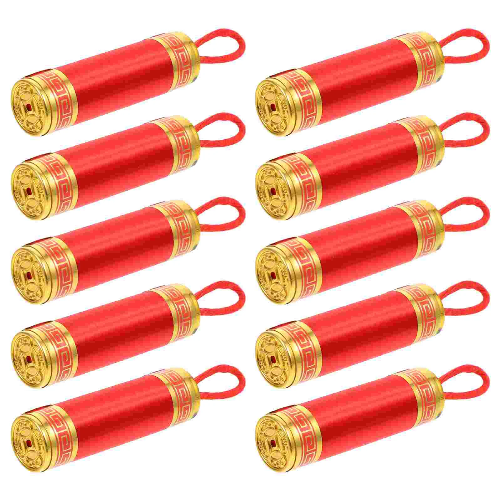 

10Pcs Pendants Spring Festival Hanging Decors Bonsai Pendants New Year Adornments for Bonsai New Year