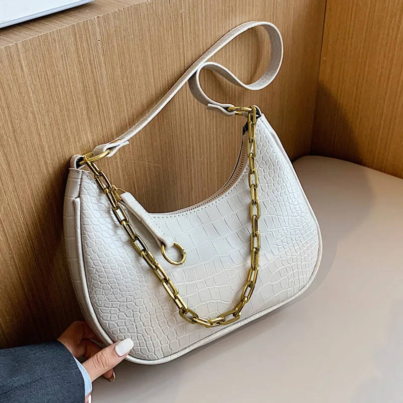 

Новинка, модные дамские сумочки на подмышках с цепочками, Роскошные Сумки из искусственной кожи, женские сумки, дизайнерские сумки на плечо ...