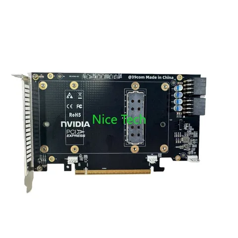PCIe Адаптер SXM2 для Nvidia Tesla P100 V100 16/32 ГБ
