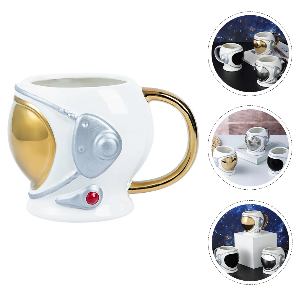 

Mug Cup Mugs Coffee Astronaut Tea Ceramic Drinking Cups Espresso Milk Water Party Latte Porcelain Chocolate Travel Morning 3D