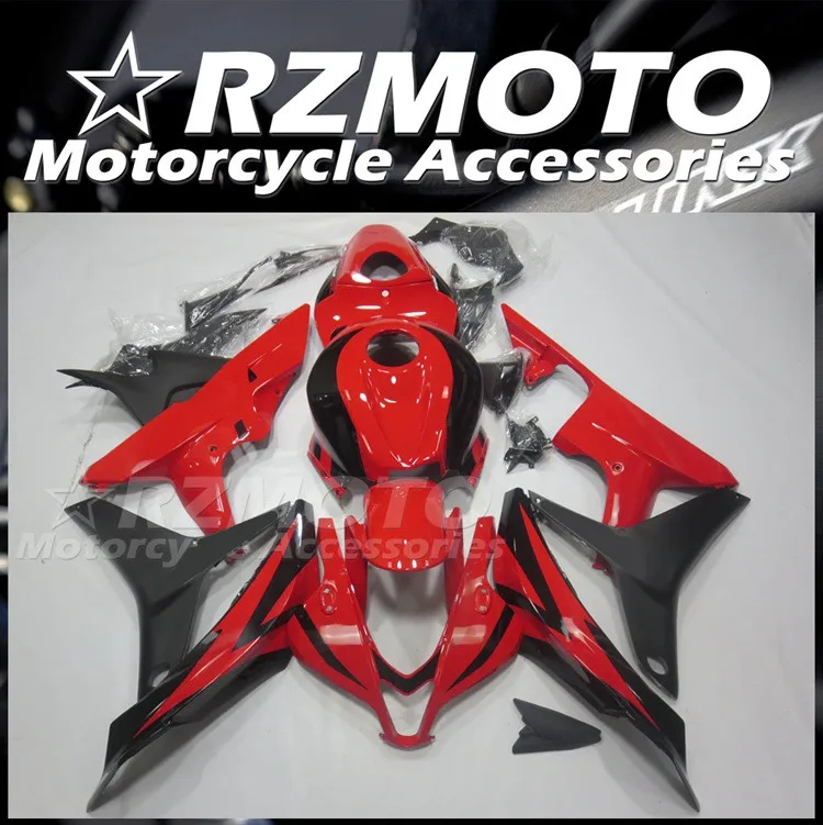 

Новый комплект обтекателей из АБС-пластика под давлением Подходит для HONDA CBR600RR F5 2007 2008 07 08 комплект обтекателей черного и красного цвета