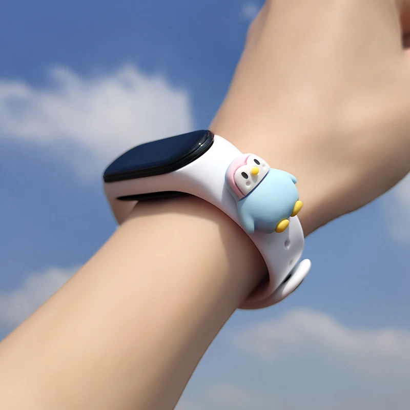 

Ремешок силиконовый для Mi Band 6 5 4 3 XiaoMI 5 6 4 3