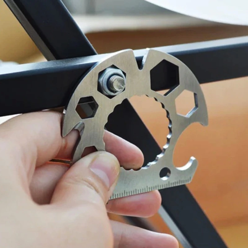 

Спасательный карманный инструмент для открывания банок, отвертка, многофункциональный инструмент, инструмент для зачистки проводов, порта...