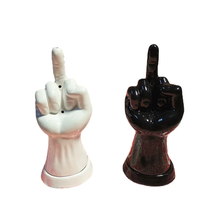 

Popular logo SUP REME with NBHD finger incense burner creative joint finger incense burner NJ70102