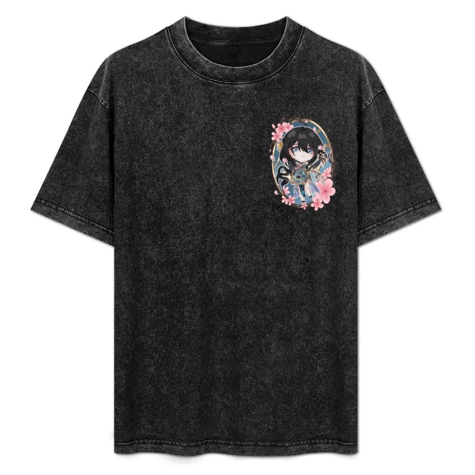 Милая футболка Honkai Star Rail Ruan Mei винтажная с рисунком эстетичная одежда футболки