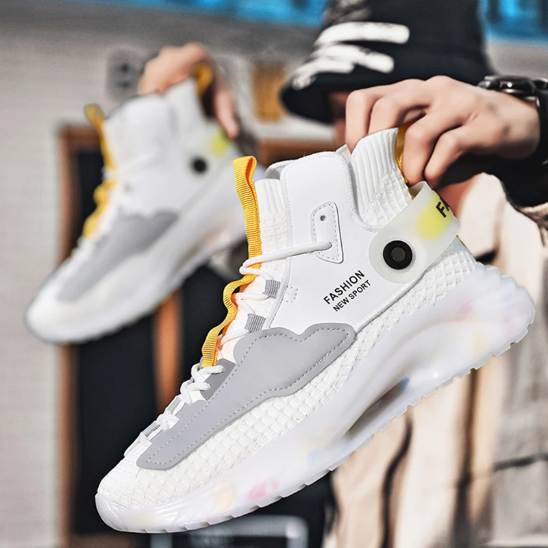 Men's Sneakers Spring Summer Casual Shoes Anti-skid Male Loafers Outdoor Sports Running Shoes Student Skateboard Vulcanize Shoes