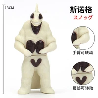 13cm soft rubber monster ultraman snowgon action figures model furnishing articles doll childrens assembly puppets toys