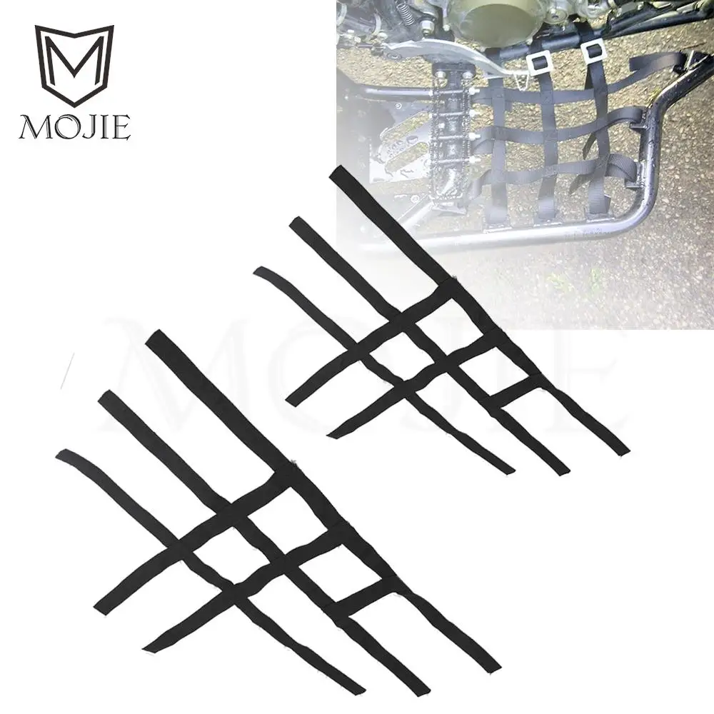 

Motorcycle Nerf Bar Nets Waterproof Nylon ATV Toolkit For Polaris For Pred For Honda TRX400EX TRX400X TRX450ER TRX450R TRX 400EX