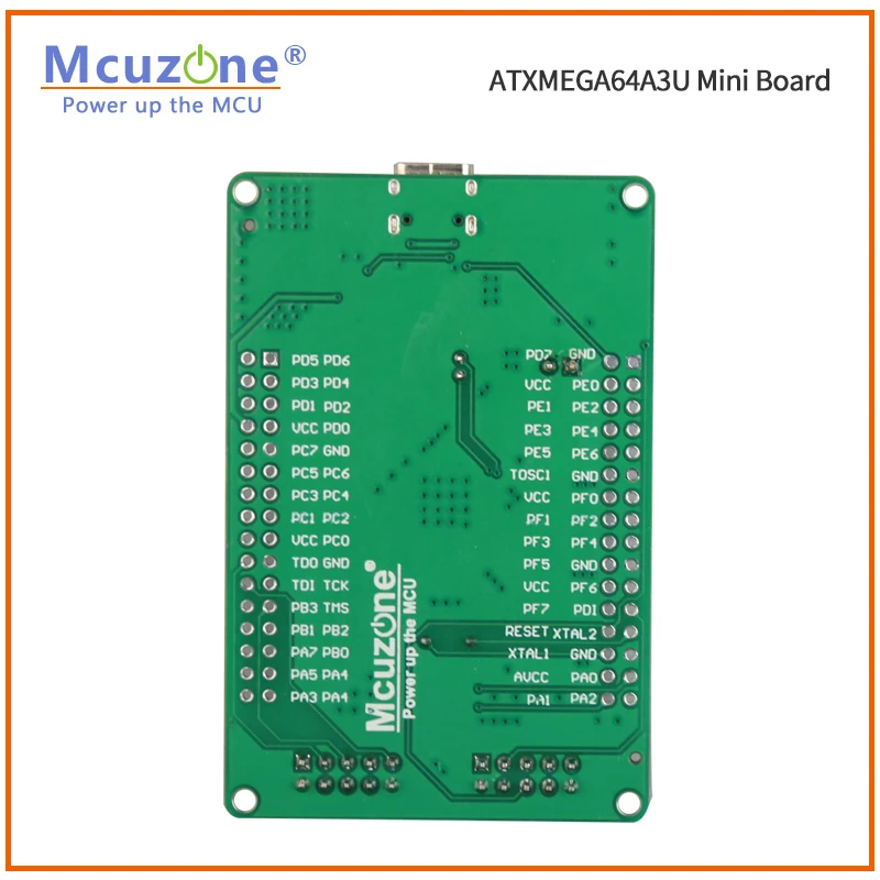 ATxmega64A3U мини плата USB программа PDI JTAG XMEGA64A3 U 64A3U AVR ATMEL микрочип 7uart - купить по