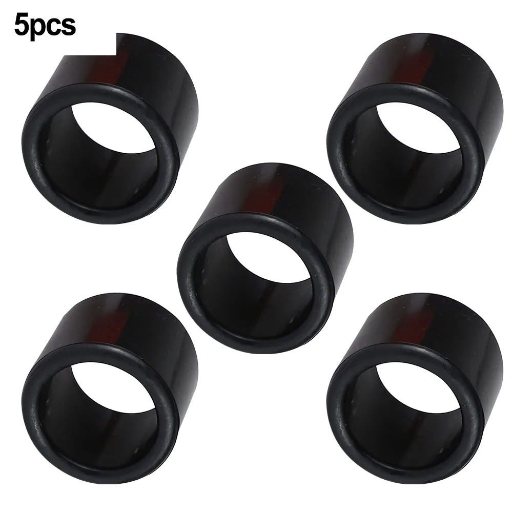 

5PCS Holder Tube Insert Holder Tube Insert Accessories Black Red Blue Sheath Yacht Silicone Tube Insert Protection