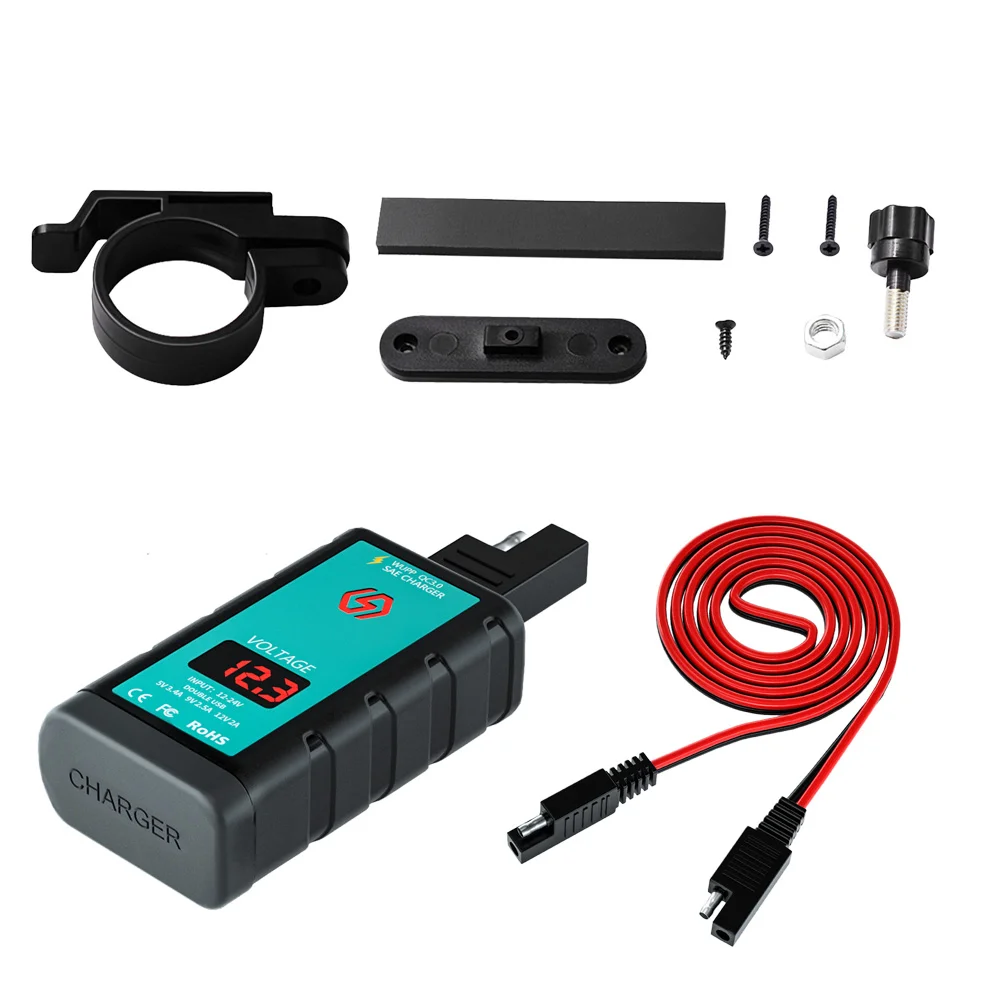 

1 Set Motorcycle Outlet Motorcycle Charging Adapter Motorcycle USB