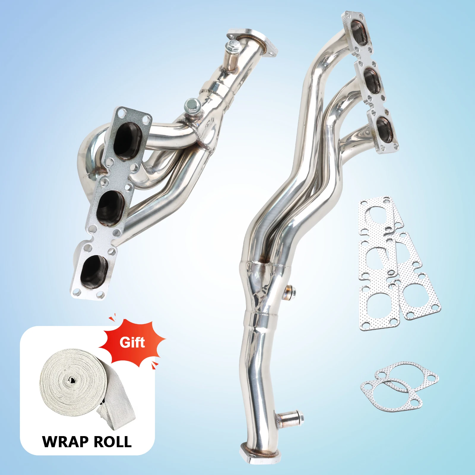 

Выхлопные коллекторы для двигателей BMW 2000-2006 M54 (M54B22/M54B25/M54B30) — E36/E46/E93/E60 320i/325i/525i/530i 2.5L/3.0L EH28535