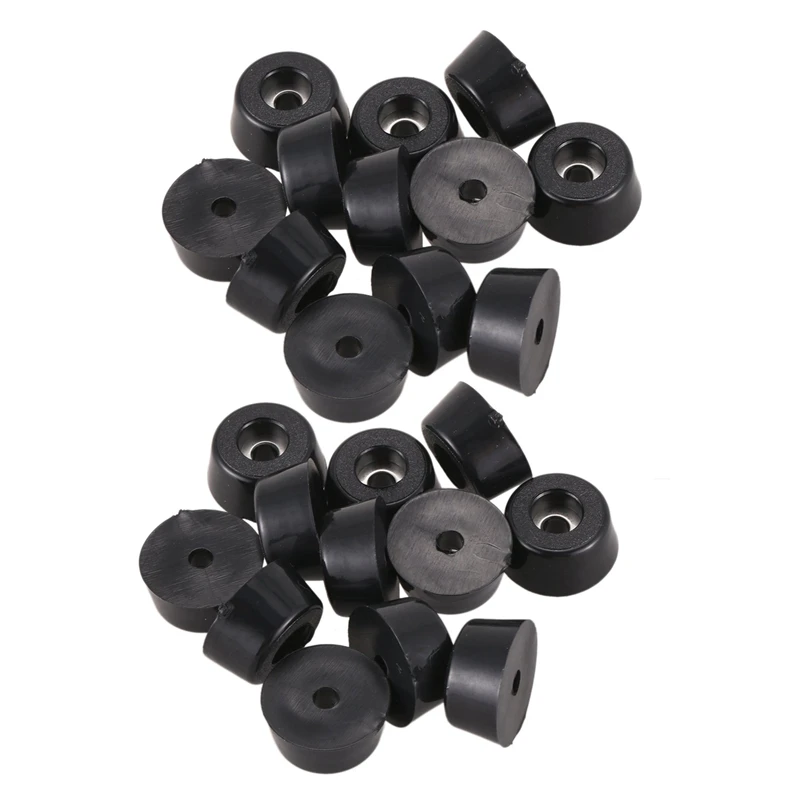 

Furniture Non-Slip Tapered Rubber Feet Washer 22Mm X 10Mm 24 Pcs