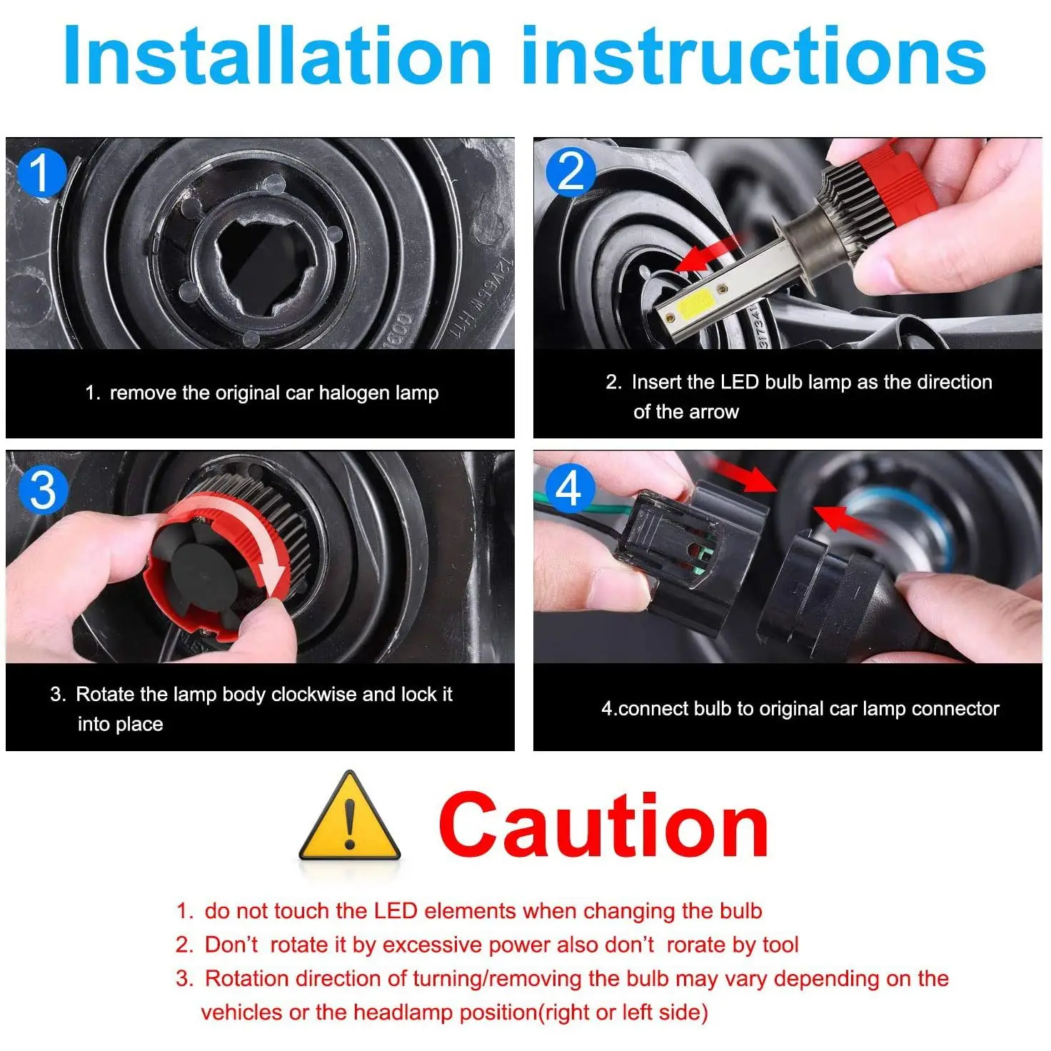 H1 лампы для фар головного света 6000K Дальний свет ближний 55 Вт 8000K люмен