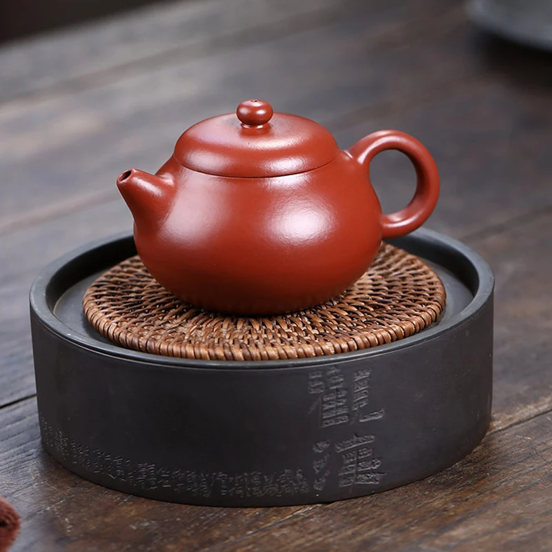 

Чайник из фиолетовой глины Yixing, чайник Dahongpao Wendan, чайный набор кунг-фу, емкость 180 мл