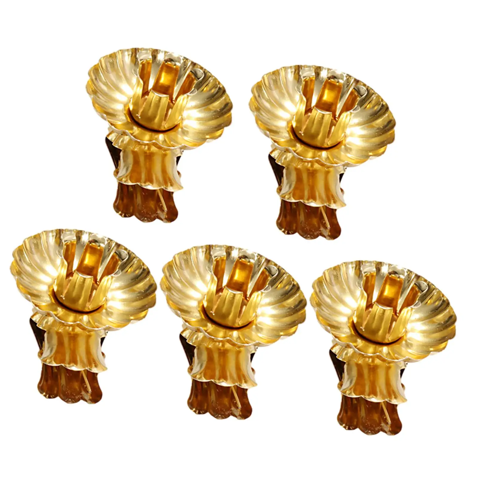 

5 шт. металлические подсвечники Serenable