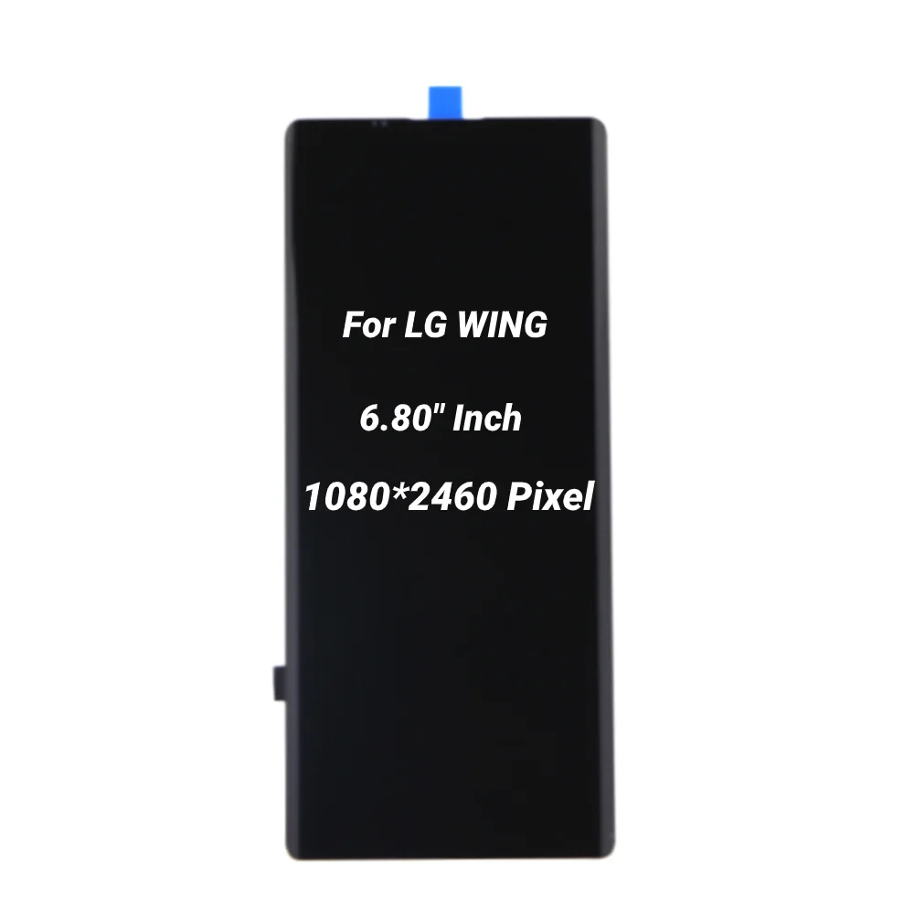 Оригинальный Super AMOLED дисплей для LG в виде крыльев 5G сменный ЖК-дисплей Wing ЖК-экран