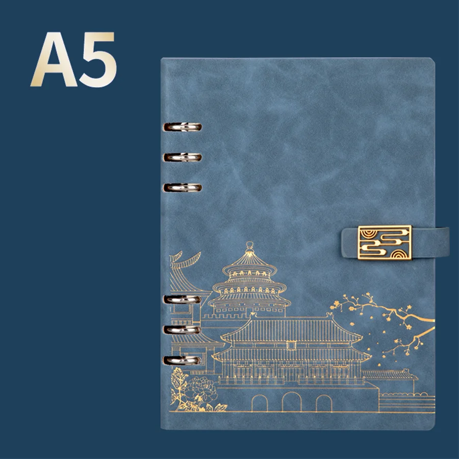 

Блокнот А5 из искусственной кожи