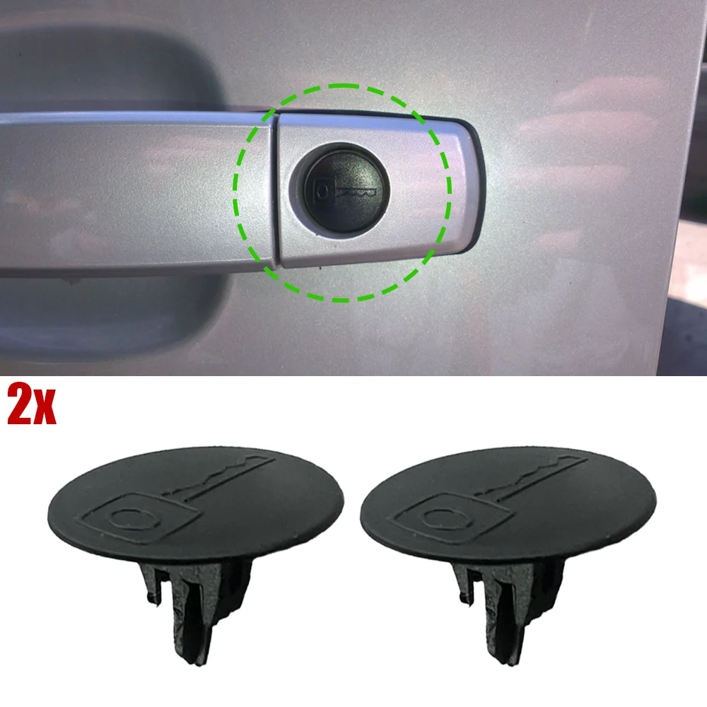 

2x автомобиль для Mercedes-Benz C-класса W202 W203 W204 W205 1993 1994 1995-2021 новая ручка двери багажника, отверстие для ключа, заглушка, накладка, зажимы