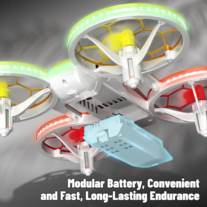 Фото JJRC H127 НЛО Дрон Гоночные дроны Мини Дрон Радиоуправляемый самолет Вертолет Игрушки Удержание высоты Трюк Квадрокоптер Рождественские подарки для мальчиков и детей №5