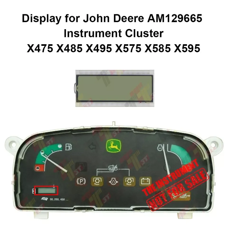 Дисплей для John Deere Instrument AM 148259 АМ 129665 134900 X475 X485 X495 X575