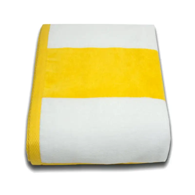 

Cabana 100% Cotton Velour Wide Stripe Beach Towel