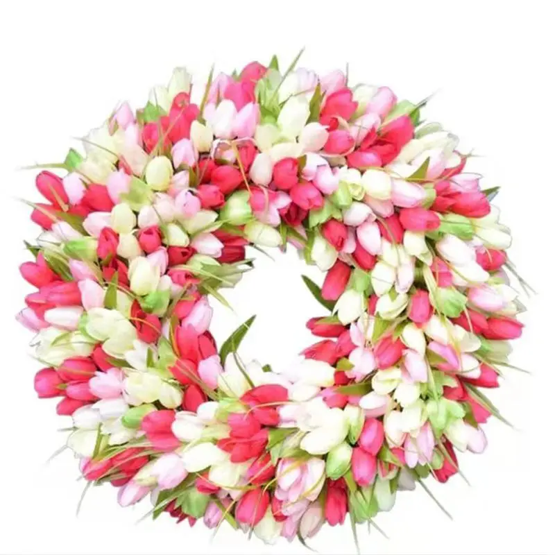 

Wreath Wedding Decoration Wall Hanging Wreath Artificial Flowers For Door