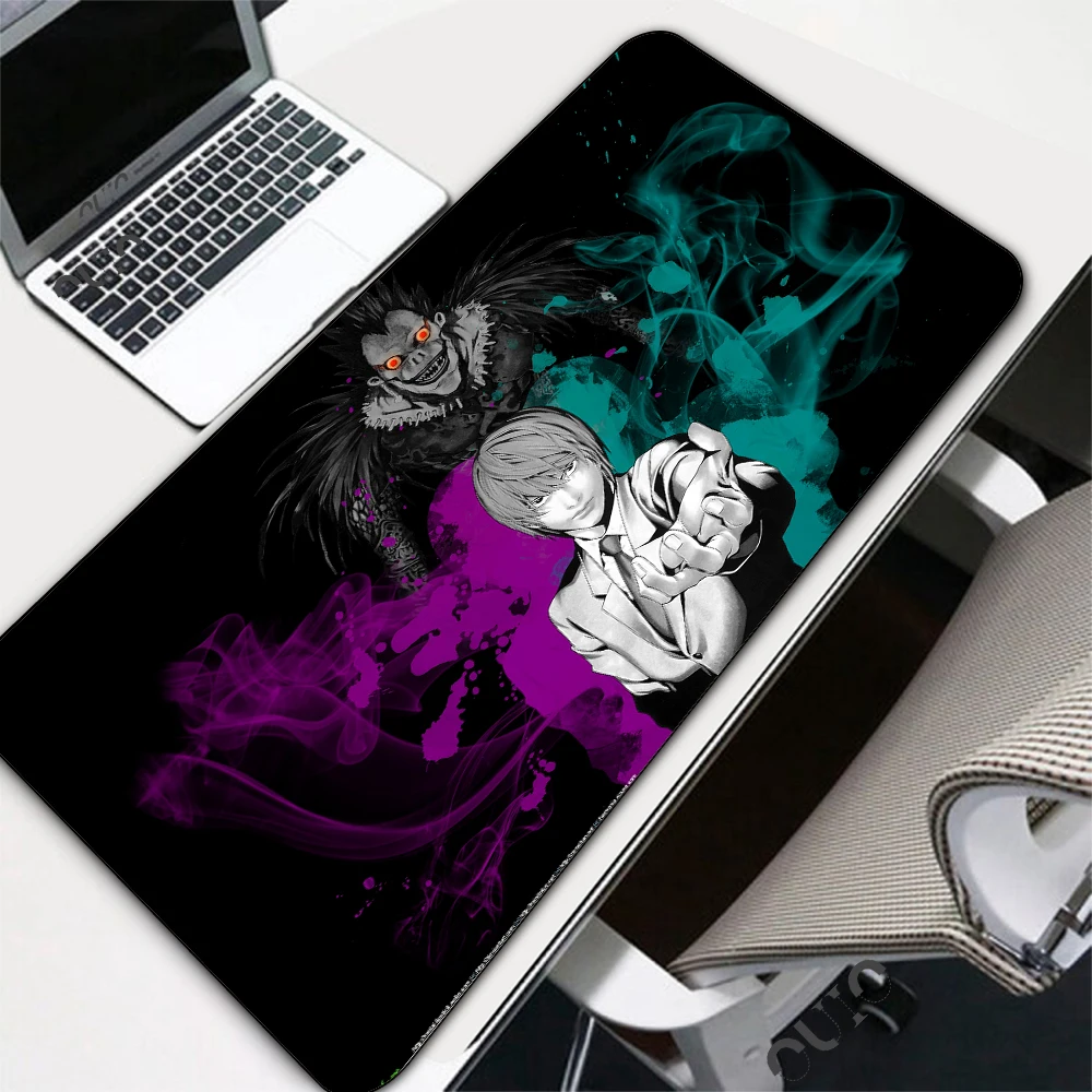 

Anime Death Note Mouse Pads Gaming XXL Custom New HD Large Mousepad XXL Mouse Mat Natural Rubber Soft Carpet Office PC Mouse Mat