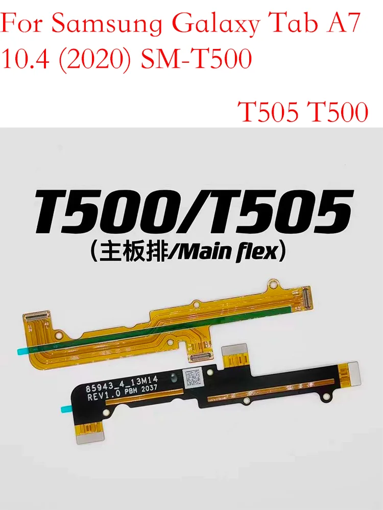 1 шт. для Samsung Galaxy Tab A7 10 4 (2020) Φ T505 T500 коннектор материнской платы USB плата ЖК-дисплей