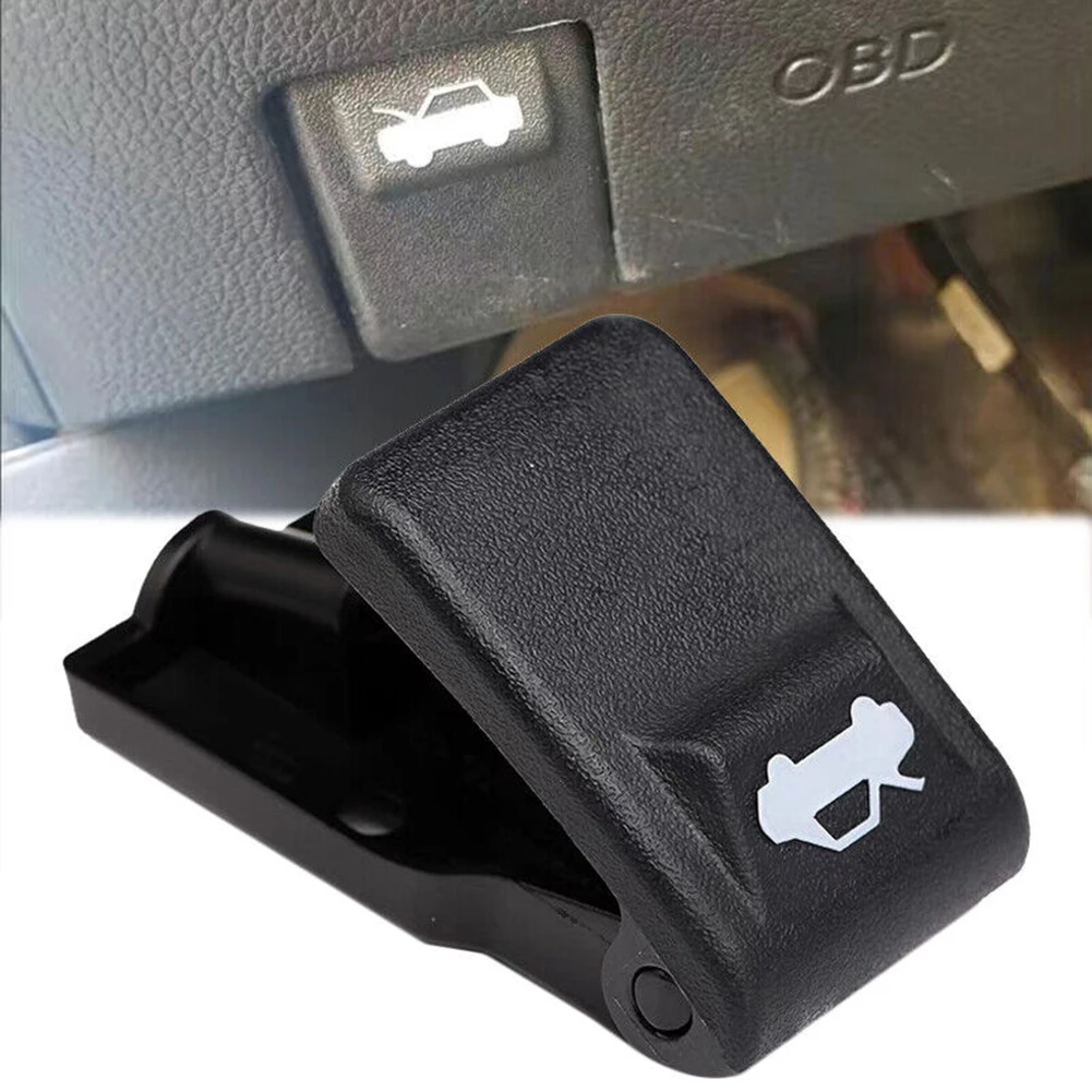 

1pc Car Hood Latch Release Handle Black Switch Cap 8118034000 For Hyundai Accent Elantra Getz Sonata Solaris For Kia Rio