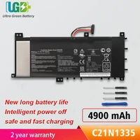 ugb new c21n1335 battery for asus vivobook s451 s451l s451la s451lb s451ln v451l v451ln series ultrabook batteria akku